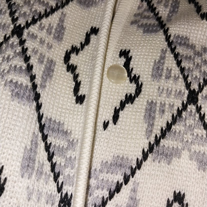Rare Vintage 60s Cardigan - Görsel 5