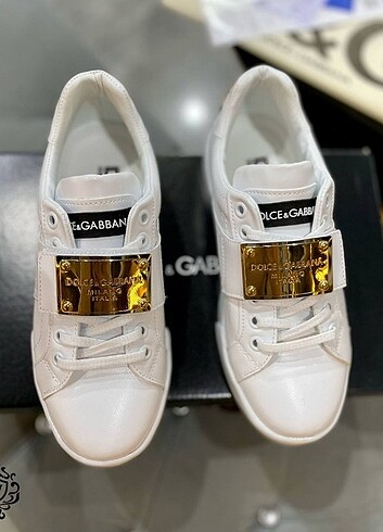 36 Beden beyaz Renk DOLCE GABBANA SPOR AYAKKABI