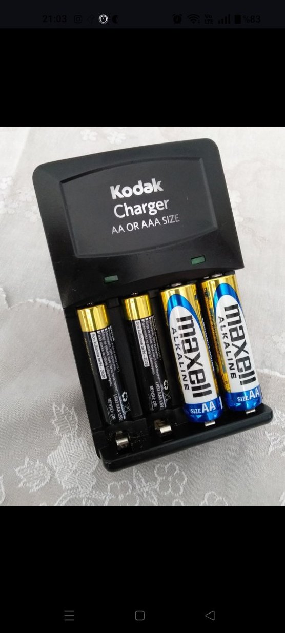 Kodak AA ve AAA Pil Şarj Cihazı - Görsel 4