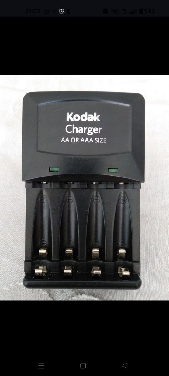 Kodak AA ve AAA Pil Şarj Cihazı - Görsel 3
