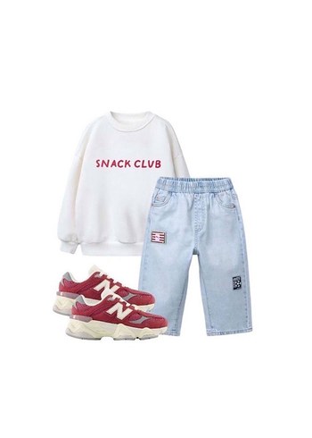 LACİEL PARİS SWEATSHİRT & YAMALI JEAN
