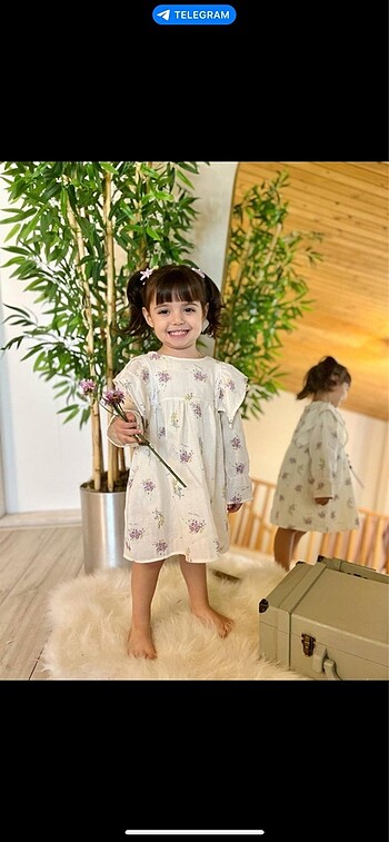 Zara kız çocuk elbise