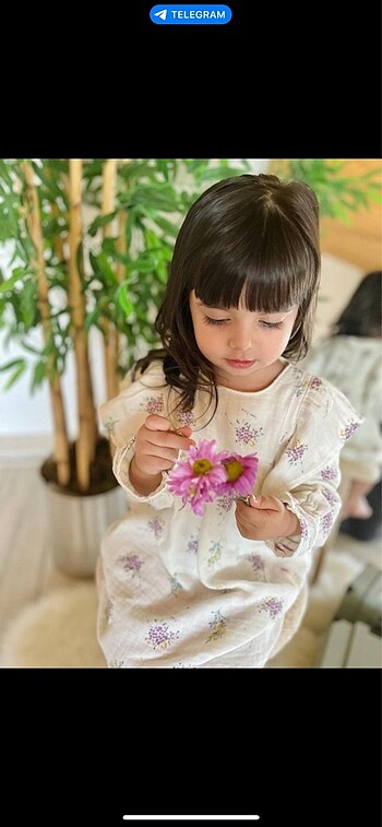 5 Yaş Beden Zara kız çocuk elbise