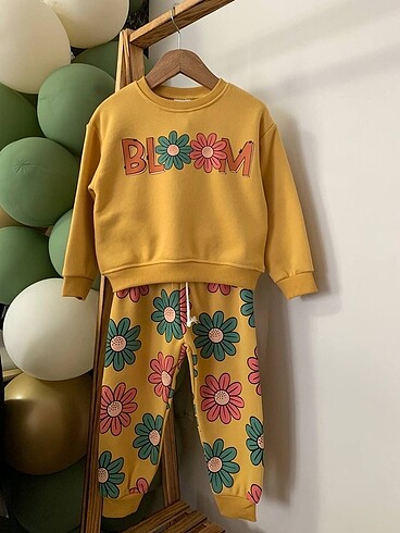 Zara ZARA BLOOM ÇİÇEKLİ TAKIM
