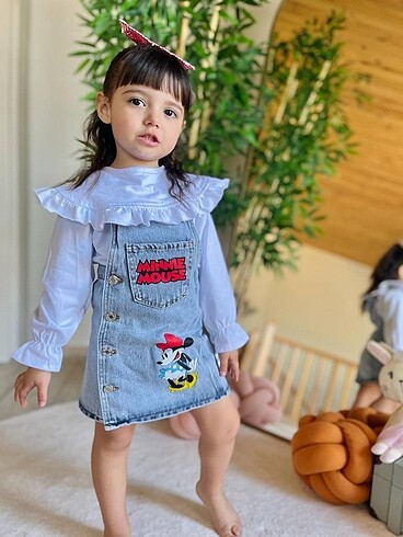 ZARA MİCKEY MOUSE DENİM JİLE