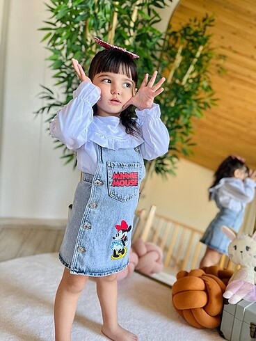 Zara ZARA MİCKEY MOUSE DENİM JİLE