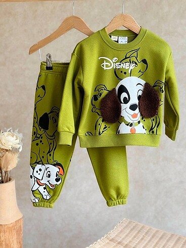 ZARA DALMAYİANS PELUŞ KULAK DETAYLI TAKIM