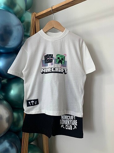 MİNECRAFT ŞORTLU TAKIM