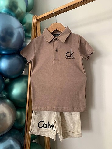 Calvin Klein CALVİN KLEİN KETEN ŞORTLU TAKIM