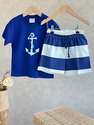 Diğer NAVY BOY ŞORTLU TAKIM