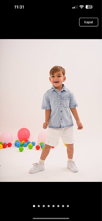 Denim takım