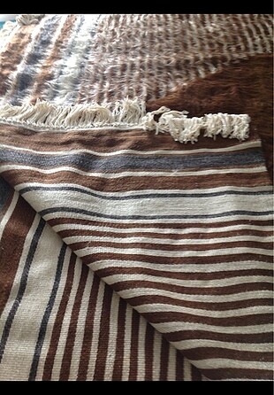Keçi kılı battaniye-kilim