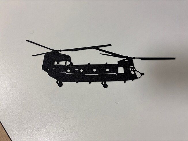 Chinook Helicopter Wall Art CH-47