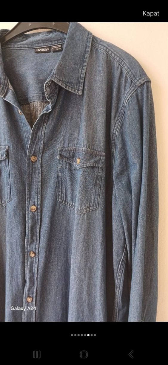 SIFIR ITALYAN MARKA KOT GOMLEK - Görsel 5