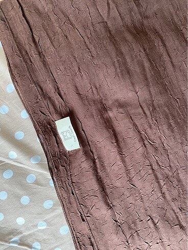 Fresh Scarf Orhanik Pamuk Kahverengi Şal