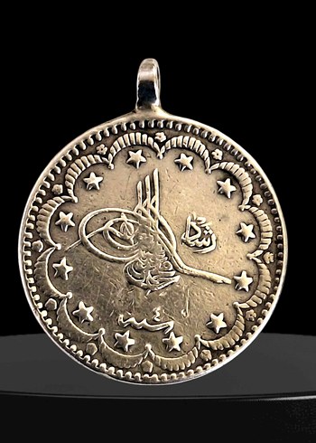OSMANLI SULTAN REŞAD GÜMÜŞ 5 KURUŞ