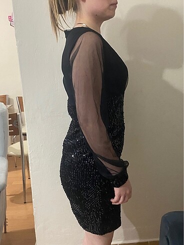 Trendyol & Milla Payetli mini elbise