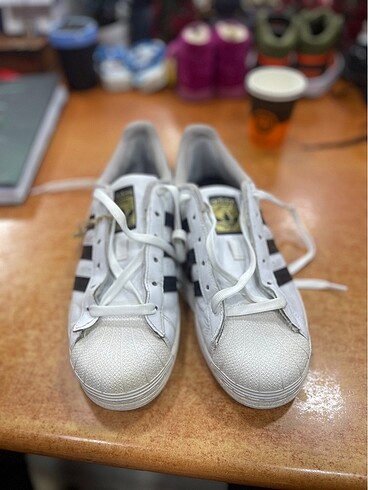 39,5 Beden beyaz Renk Orjinal Adidas SUPERSTAR