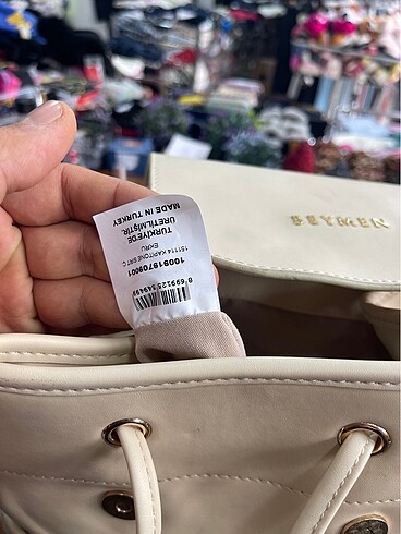  Beden ten rengi Renk Beymen orijinal çanta