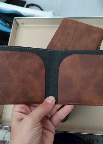 Bohem Tarz Erkek Deri Cüzdan - Görsel 9