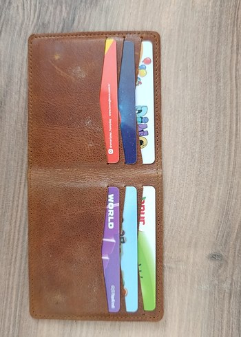 Bohem Tarz Erkek Deri Cüzdan - Görsel 8