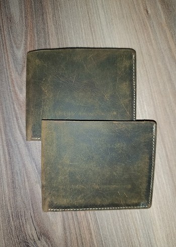 Kahverengi Hakiki Deri Erkek Cüzdanı - Görsel 2