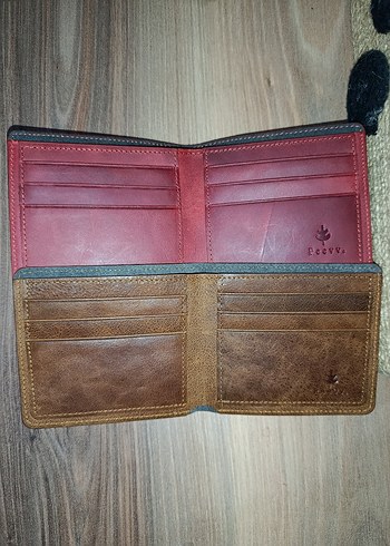 Deri Bohem erkek cüzdan - Görsel 4