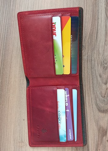 Deri Bohem erkek cüzdan - Görsel 9