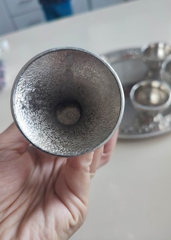 gümüş renk zemzem takımı - Görsel 6