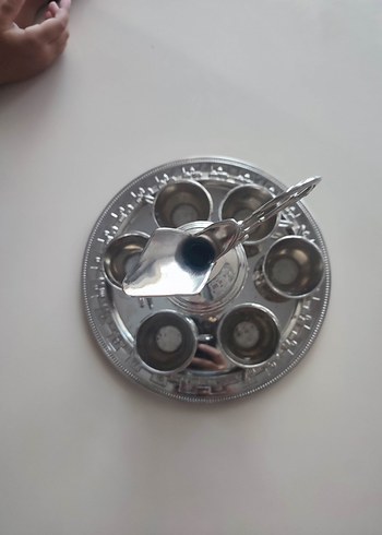 gümüş renk zemzem takımı - Görsel 2