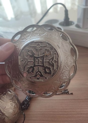 Gümüş Kaplama 6'lı Kahve Fincanı Seti - Görsel 11