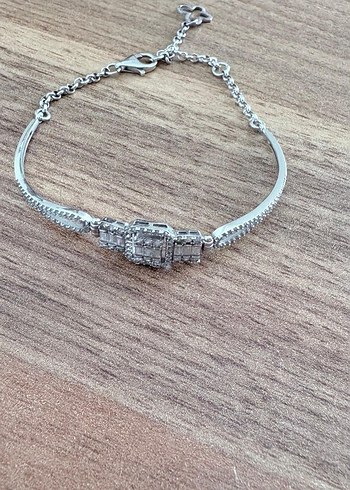 altınbaş gümüş baget bileklik - Görsel 2