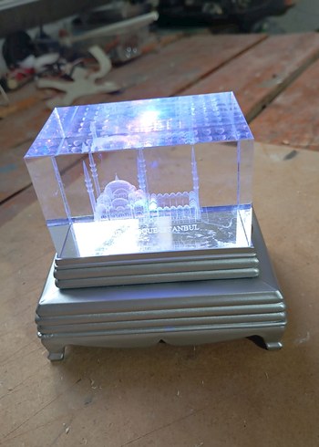 3D kristal ışıklı Sultan Ahmet Cami - Görsel 2