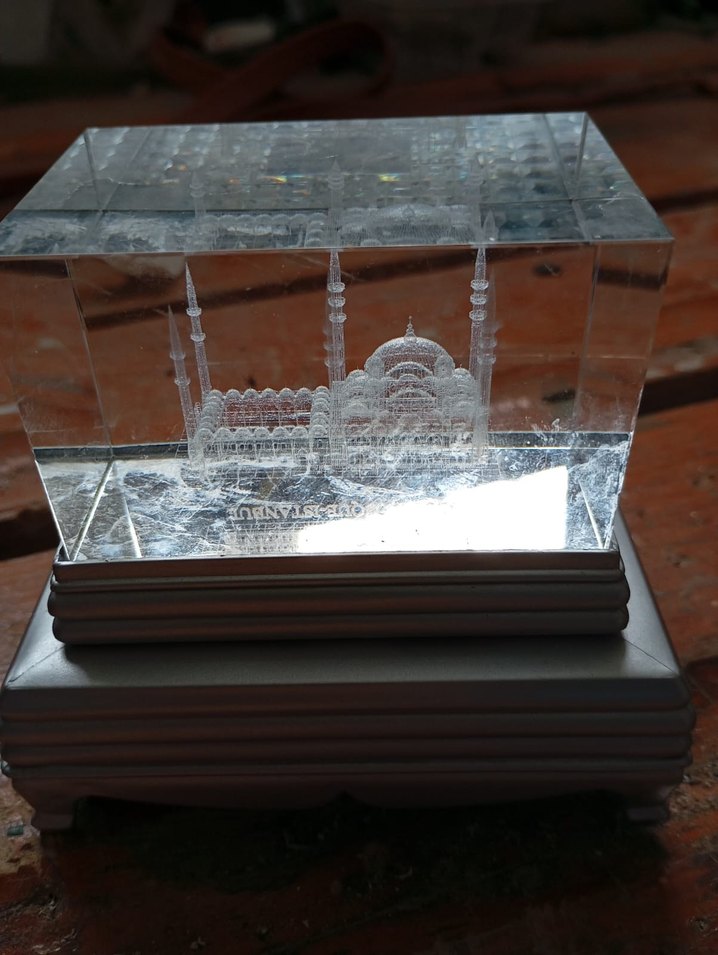 3D kristal ışıklı Sultan Ahmet Cami - Görsel 5