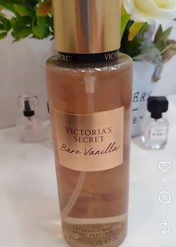 Victoria's secret vücut spreyi bare vanilya