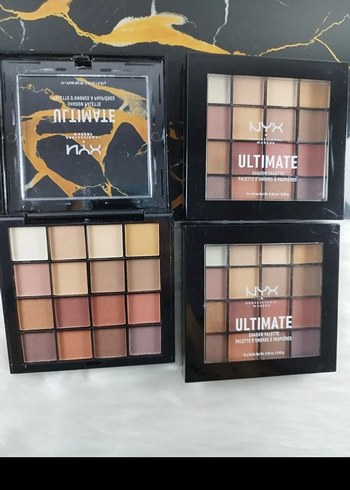 NYX Ultimate Göz Farı Paleti Bej Tonları