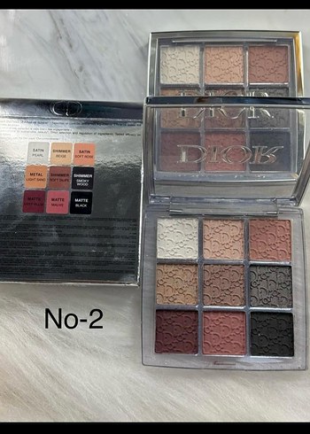 Dior No-2 Kahverengi Göz Farı Paleti
