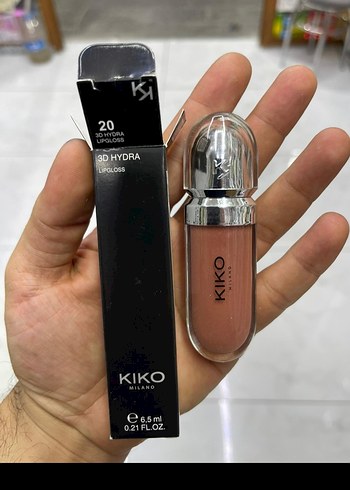 Kiko 3D Hydra Dudak Parlatıcısı - Açık Bej