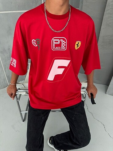 Ferrari F P1 Oversize Tshirt