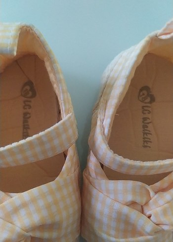 Kız Bebek Sarı Fırfırlı İlk Adım Ayakkabısı - Görsel 3