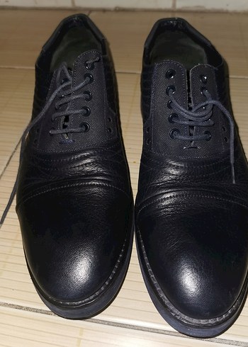 Kemal Tanca Siyah Erkek Klasik Goth Ayakkabı