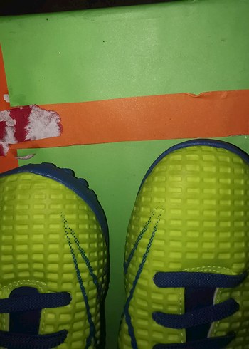 34 Beden sarı Renk Krampon Sarı Erkek Çocuk Spor Ayakkabı - Cırt Cırtlı