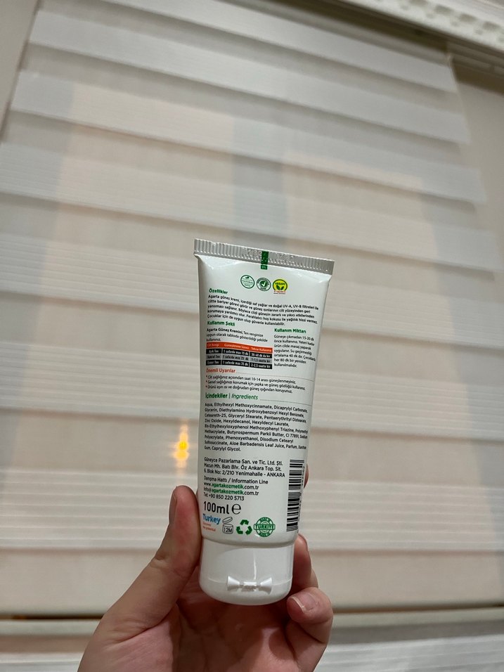 Agarta SPF 50+ Güneş Kremi - Görsel 2