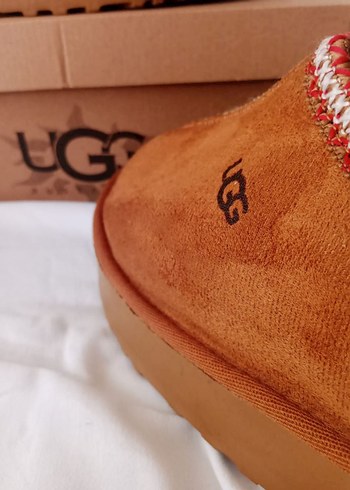 39 Beden kahverengi Renk UGG Kadın Kahverengi Dolgu Topuklu Süet Terlik