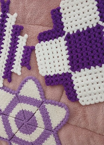 Mor Renkli Banyo Süngerleri - Görsel 3