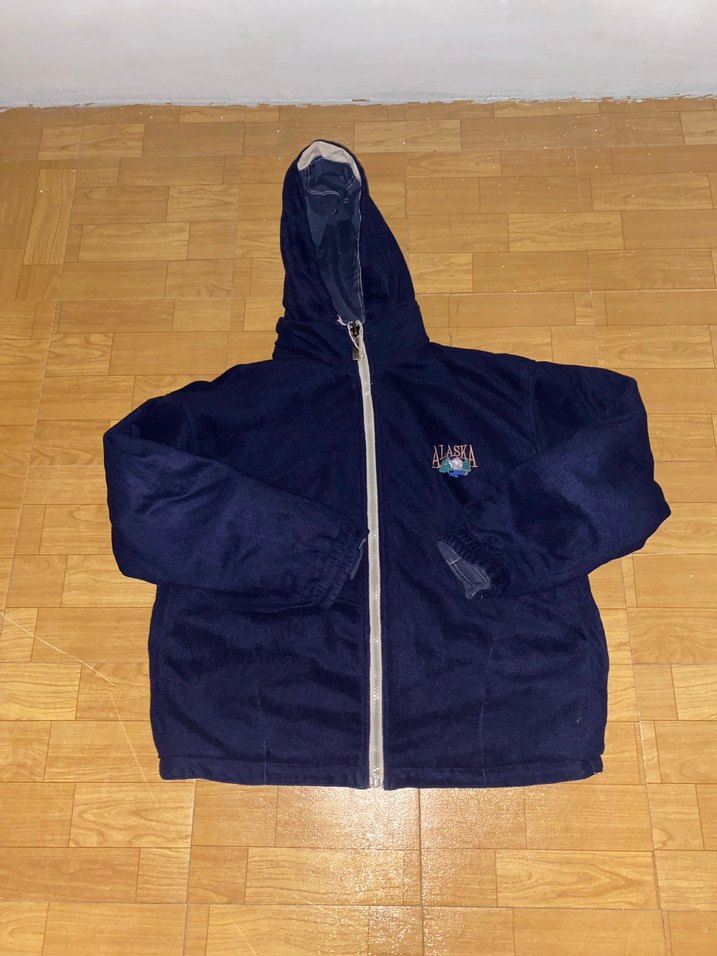 Alaska çift taraflı mont ceket - Görsel 5