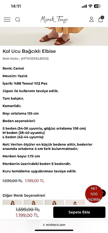 Zara Minik terzi Marka sıfır elbise