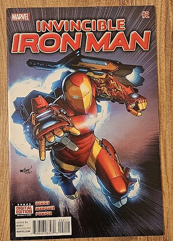  IRON-MAN ÇİZGİ ROMAN İNGİLİZCE 2-3-5-6. SAYILAR