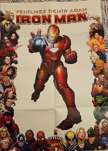 IRON-MAN DEMİR ADAM POSTER 50x70cm