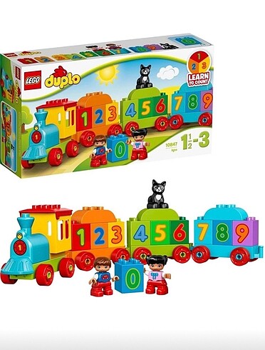 Lego duplo sayı treni